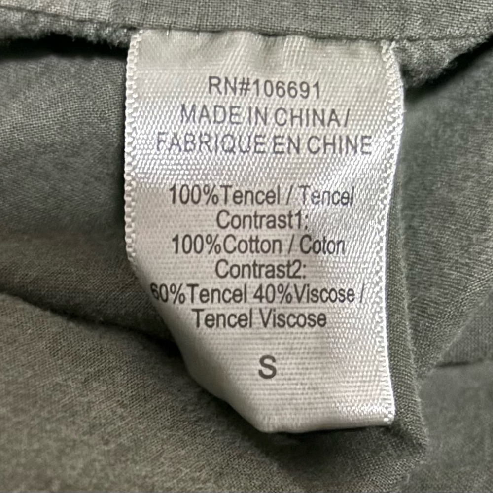 Young Fabulous & Broke NWOT "Clara" Lightweight Utility Bomber Jacket. Size S - Picture 10 of 11